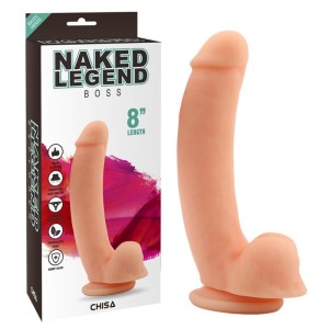 Chisa Dildo Boss 20,5 x 4,1 cm silikona mīkstums