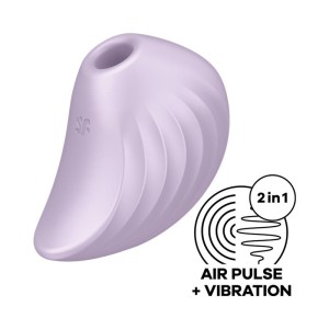 Satisfyer Clitoris Sucker Pearl Driver Violet