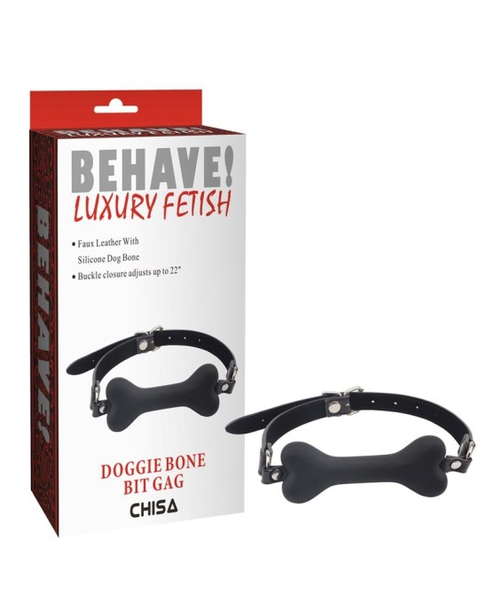 Chisa Gag Ball Doggle Bone Bit