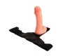 Baile Regulējama siksna ar dildo 18 cm