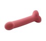 Action Bouncy Liquid Silicone Dildo Hiper Flexible 6.5 - 16.5 cm Size S Burgundy