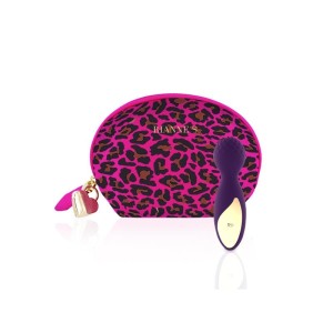 Rianne S RS - Essentials - Lovely Leopard Mini Wand Deep Purple