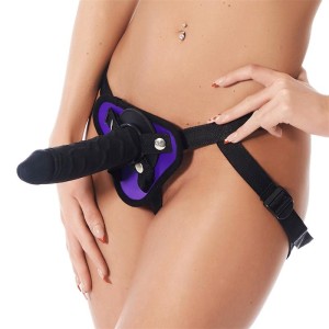 Bondage Play Strap-on Adjustable Purple