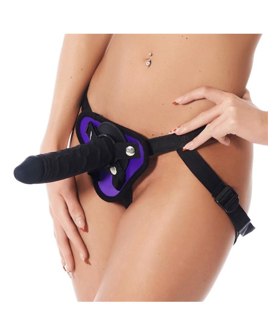 Bondage Play Strap-on Adjustable Purple