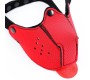 A-Gusto Neoprene Puppy Face Mask Red