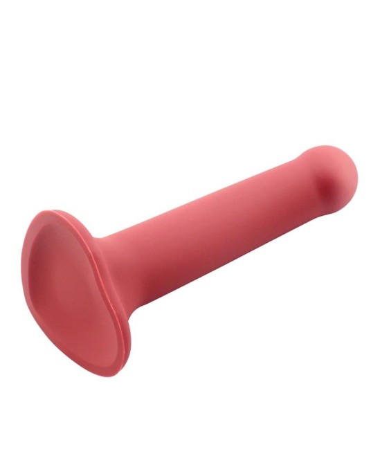 Action Bouncy Liquid Silikona Dildo Hiper Flexible 6,5 - 16,5 cm Izmērs S Burgundy