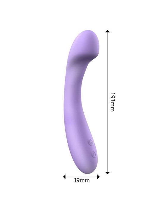 Engily Ross Dianne Vibe Liquid Silicone Unibody G-Spot Bendable USB