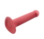 Action Bouncy Liquid Silicone Dildo Hiper Flexible 6.5 - 16.5 cm Size S Burgundy