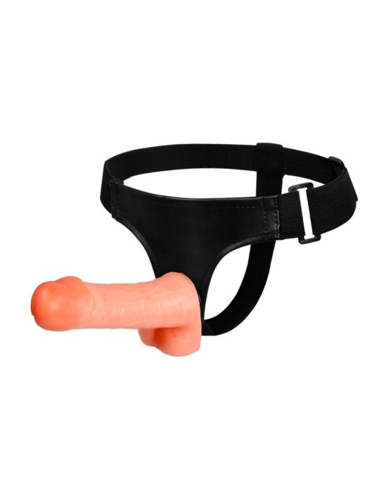 Baile Regulējama siksna ar dildo 18 cm