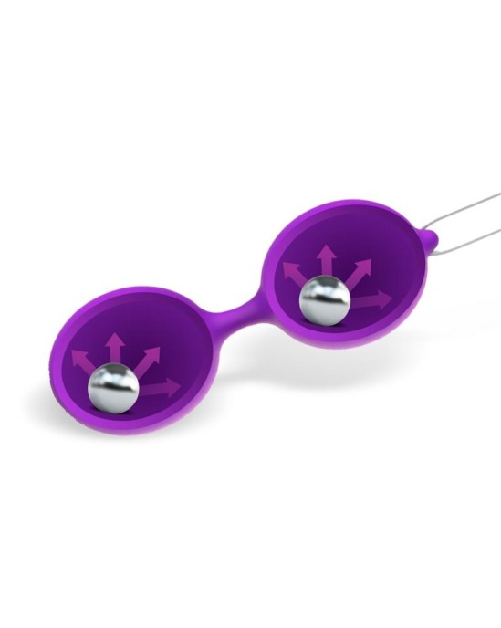 Latetobed Misha Double Kegel Balls Silikona Purple