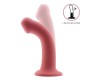 Action Bouncy Liquid Silicone Dildo Hiper Flexible 6.5 - 16.5 cm Size S Burgundy