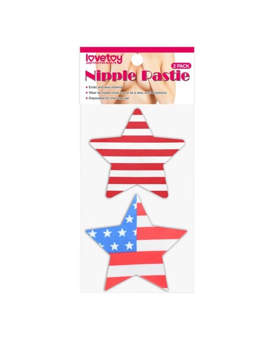 Lovetoy Pack Nipple Covers Star EEUU