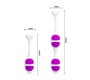 Prettylove Pretty Love ovālas formas Kegel Balls Purple