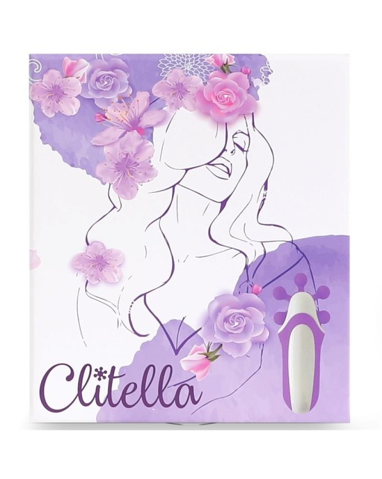 Feelztoys Clitella Oral Clitoral Stimulator Purple