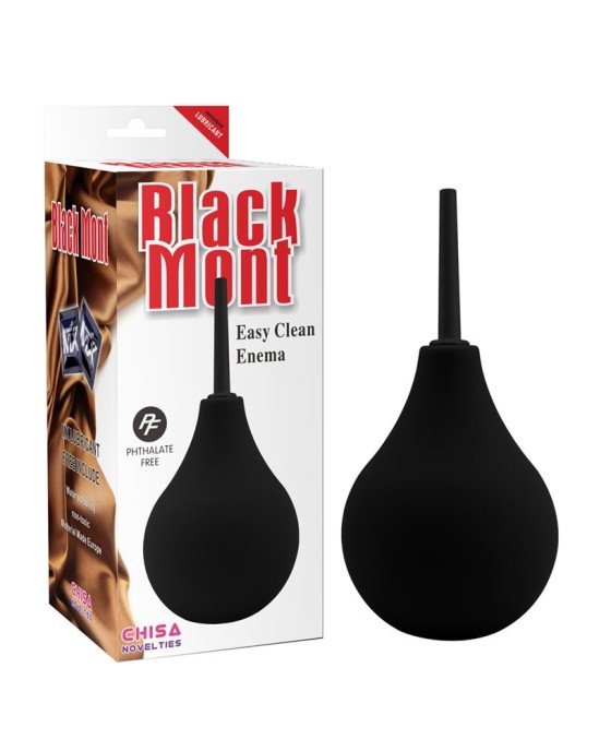 Chisa Anal Duche Easy Clean 17 cm Black