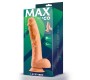 Max & Co Lois Realistic Dildo with Testicles 9.1 Flesh