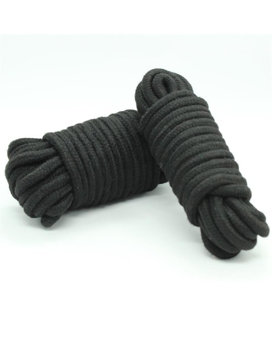 Latetobed Bdsm Line Bondage Cotton Rope 10 Meter Black