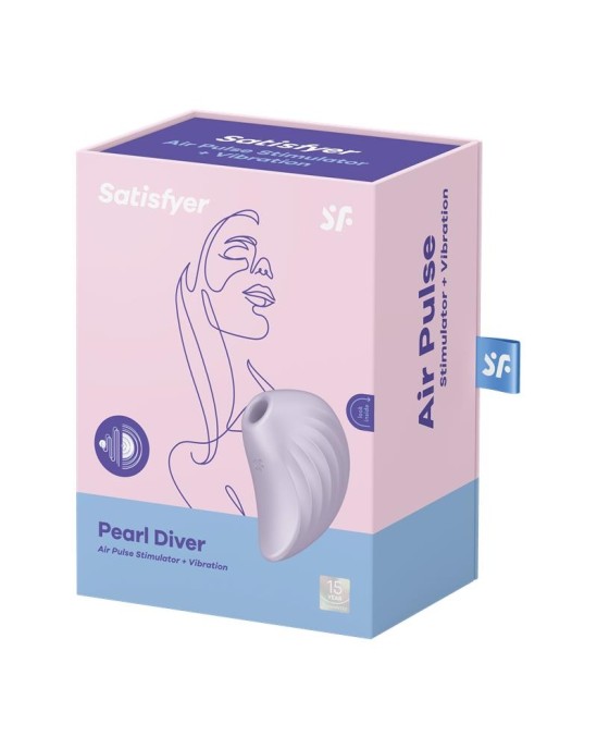 Satisfyer Klitors Sucker Pearl Driver Violets