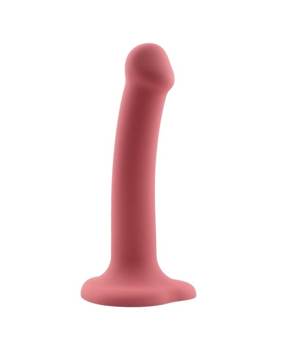 Action Bouncy Liquid Silikona Dildo Hiper Flexible 6,5 - 16,5 cm Izmērs S Burgundy