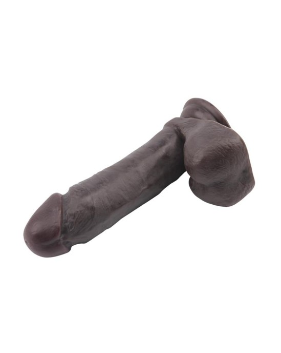 Chisa Dildo Dual density Fashion Dude 7.9 Brown