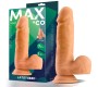 Max & Co Dimi Realistic dildo ar sēkliniekiem 7.9 miesa