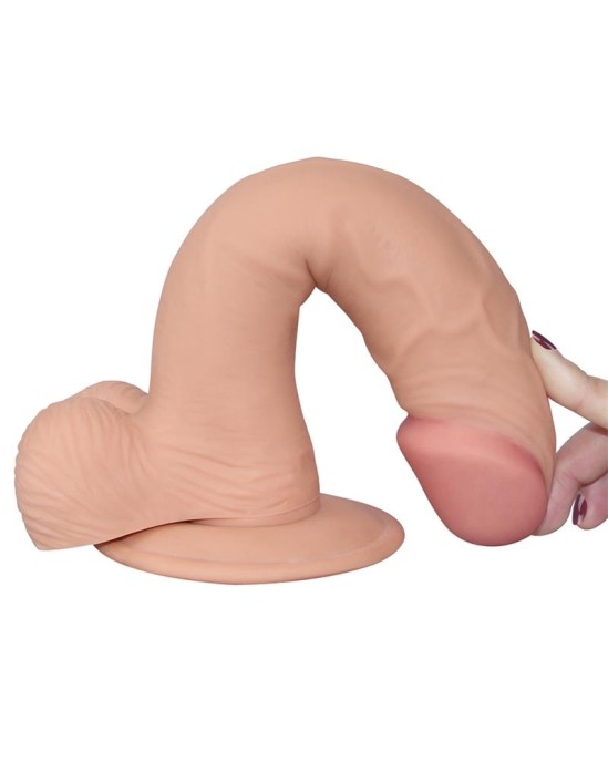 Lovetoy Dildo The Ultra Soft Dude 9 Flesh