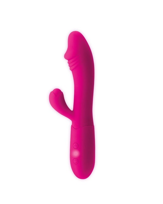 Goodies Candy G-Spot Rabbit Vibe USB Силиконовый Фуксия