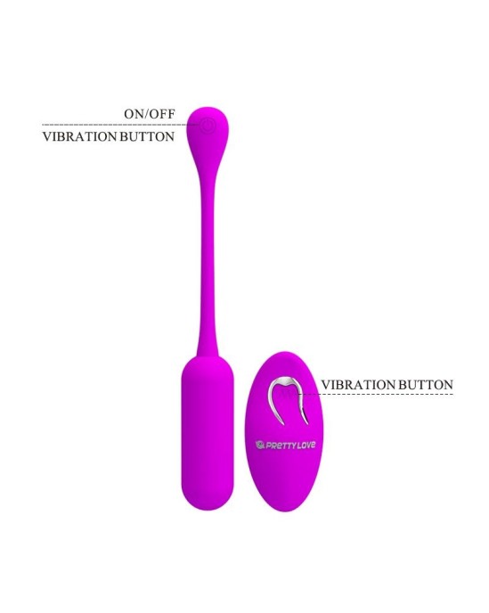 Prettylove Lechies Vibrating Egg with Remote Control USB