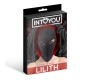 Intoyou Bdsm Line Lilith Incognito Mask with Opening in the Eyes Black