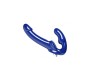 Strap U Revolver II Vibrating Strapless Strap On Dildo Blue