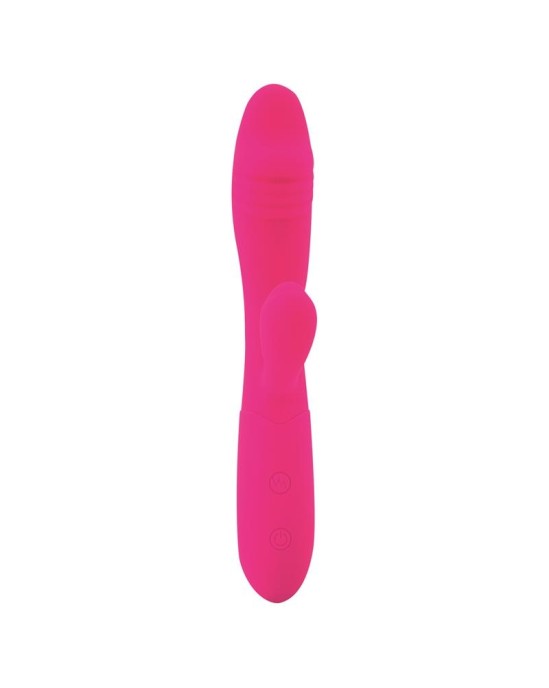 Goodies Candy G-Spot Rabbit Vibe USB Silicone Fucshia