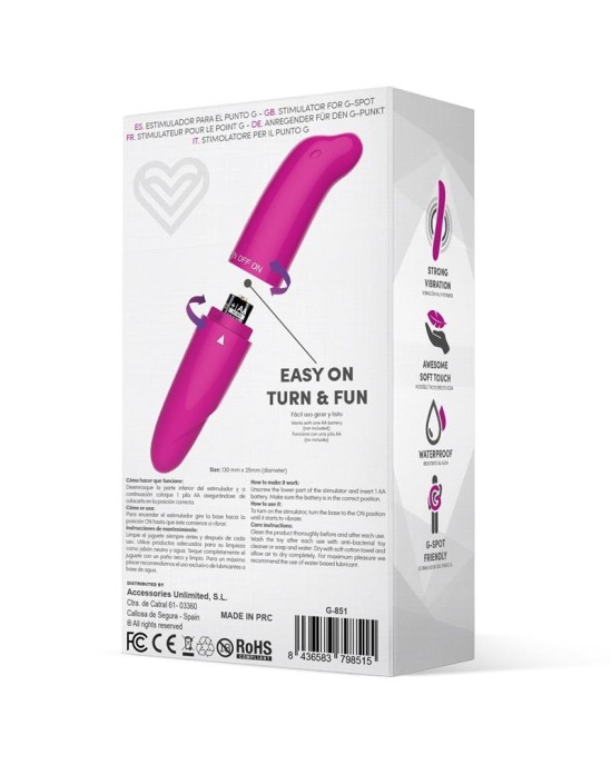 Latetobed Стимулятор Morton Easy Quick Pink Розовый