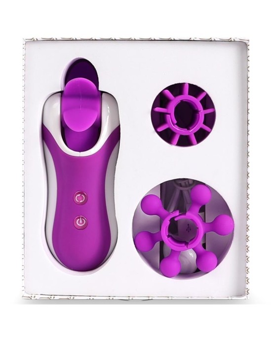 Feelztoys Clitella Oral Clitoral Stimulator Purple