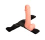 Baile Regulējama siksna ar dildo 18 cm