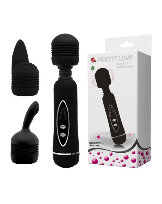 Prettylove Magic Massager Black