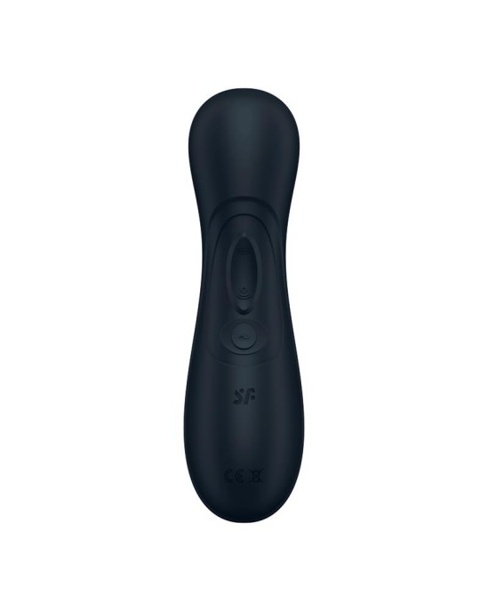 Satisfyer Pro 2 Gen 3 šķidrā gaisa tehnoloģijas sūkšanas un vibrācijas lietotne Connect Black