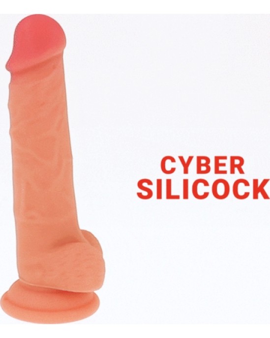 Cyber Silicock JUDE ULTRA REALISTIC МЯГКИЙ ЖИДКИЙ СИЛИКОН 18 СМ