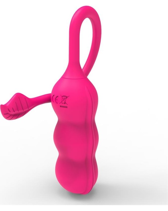 Action Beany Vibrating Egg un Kegel Exerciser USB silikons