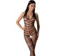 Passion Woman Bodystockings PASSION - BS100 BODYSTOCKING BLACK ONE SIZE