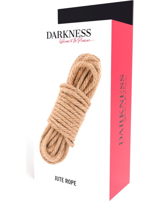 Darkness Bondage ТЕМНОТА - ЯПОНСКАЯ ВЕРЕВКА 10 М ДЖУТ