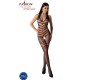 Passion Woman Bodystockings PASSION - BS100 BODYSTOCKING BLACK ONE SIZE