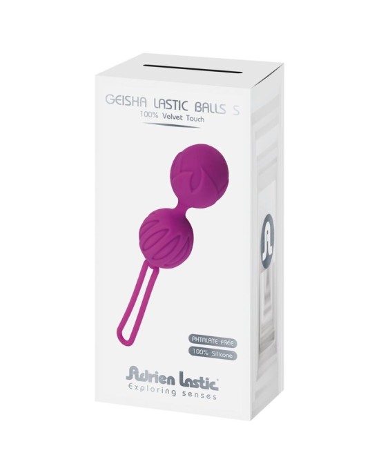 Adrien Lastic GEISHA LASTIC SILICONE BALLS SIZE S VIOLET