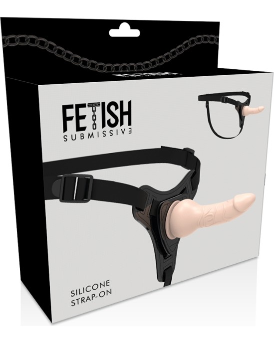 Fetish Submissive Harness ТЕЛЕСТИЧЕСКИЙ РЕАЛИСТИЧЕСКИЙ СИЛИКОН 16 СМ