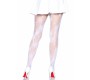 Leg Avenue Hosiery LEG AVENUE SNOWFLAKE FISHNET TIGHTS ONE SIZE