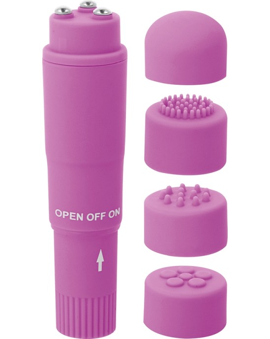 Glossy KURT POCKET MASSAGER PURPLE