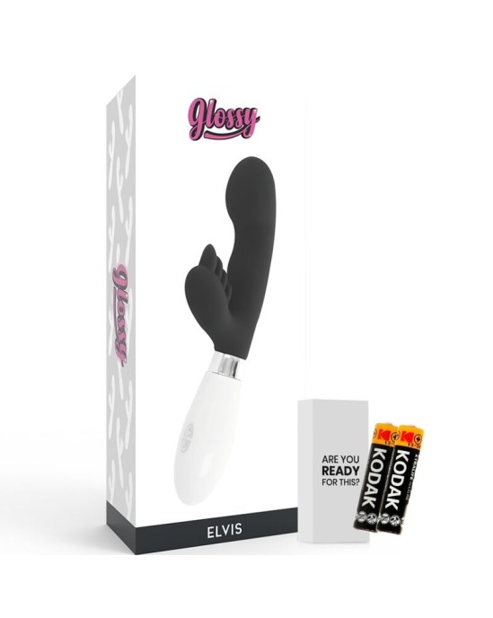 Glossy ELVIS RABBIT melns