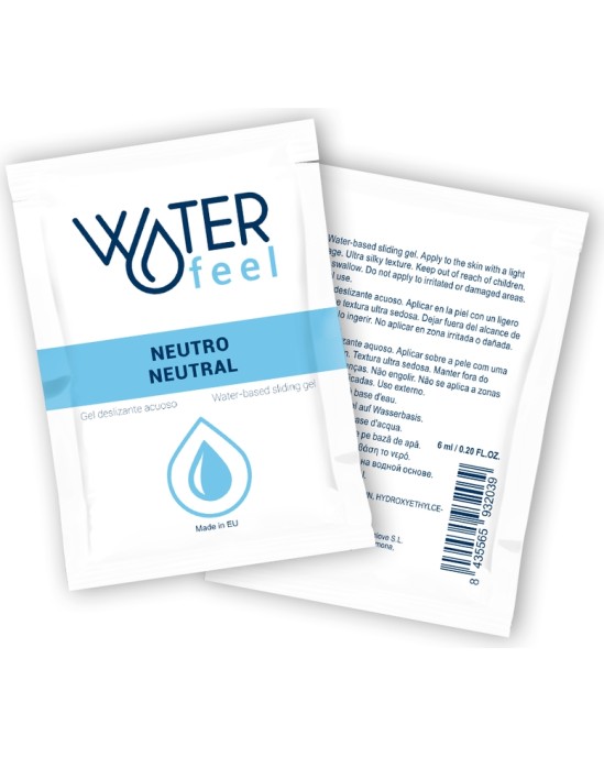 Waterfeel NEITRĀLS ŪDENS BĀZES BĪDZĒJOŠAIS GELS 6 ML