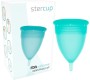 Stercup MENSTRUAL CUP SIZE L AQUAMARINE COLOR FDA SILICONE