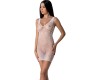 Passion Woman Bodystockings PASSION - BS097 WHITE BODYSTOCKING ONE SIZE