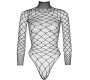 Leg Avenue Bodystockings LEG AVENUE TURTLENECK FISHNET TEDDY ONE SIZE